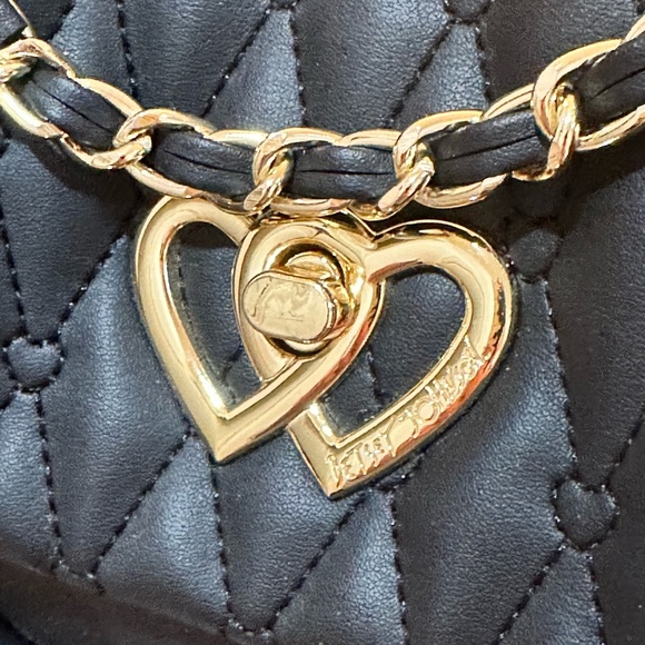 Betsey Johnson Quilted Leather Backpack - Picture 3 of 9